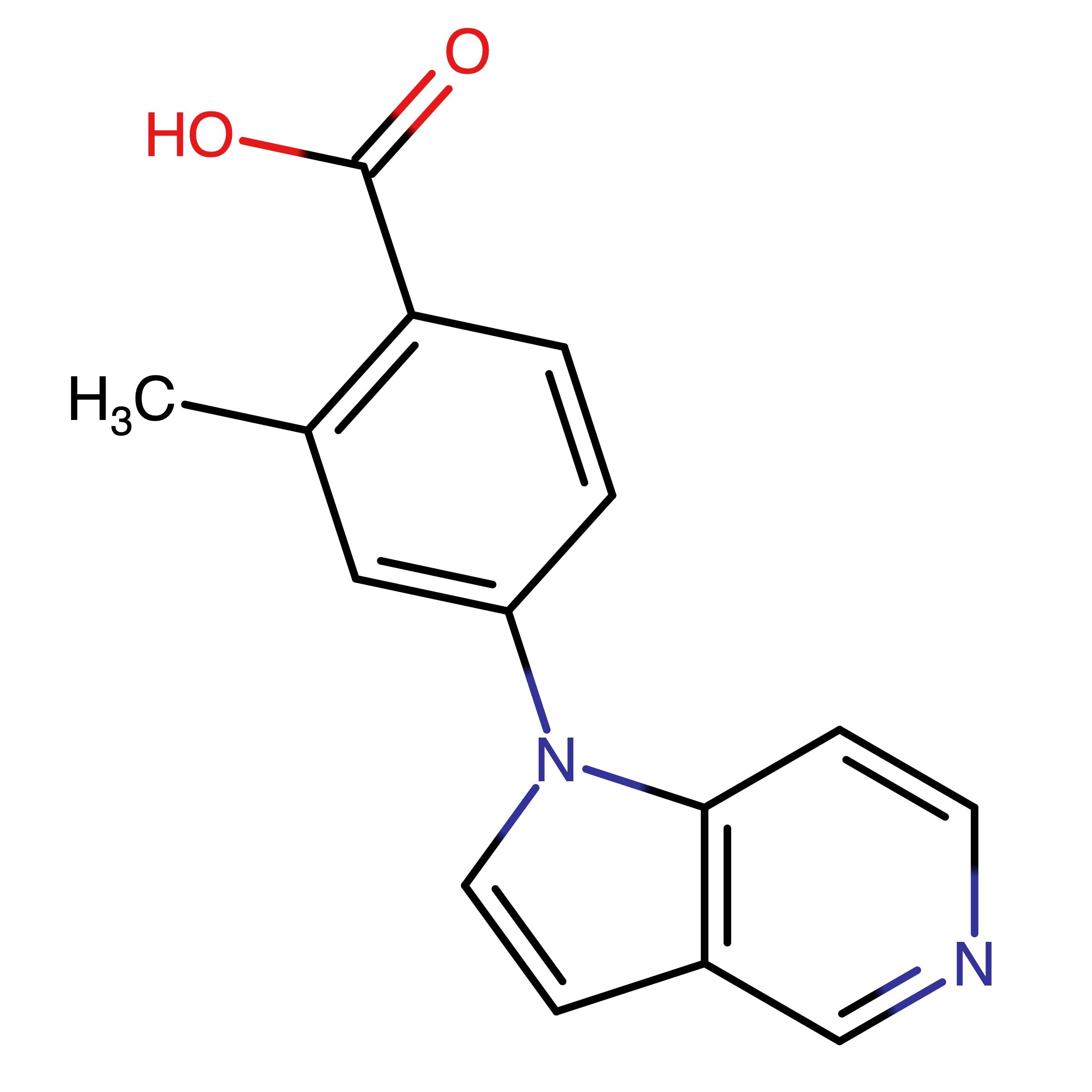 CAS RN 2648855-65-4 | Name: 2-Methyl-4-pyrrolo[3,2-c]pyridin-1-ylbenzoic acid