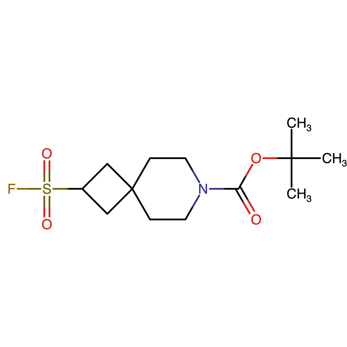 CAS RN 2648947-99-1 | tert-Butyl 2-fluorosulfonyl-7-azaspiro[3.5]nonane-7-carboxylate