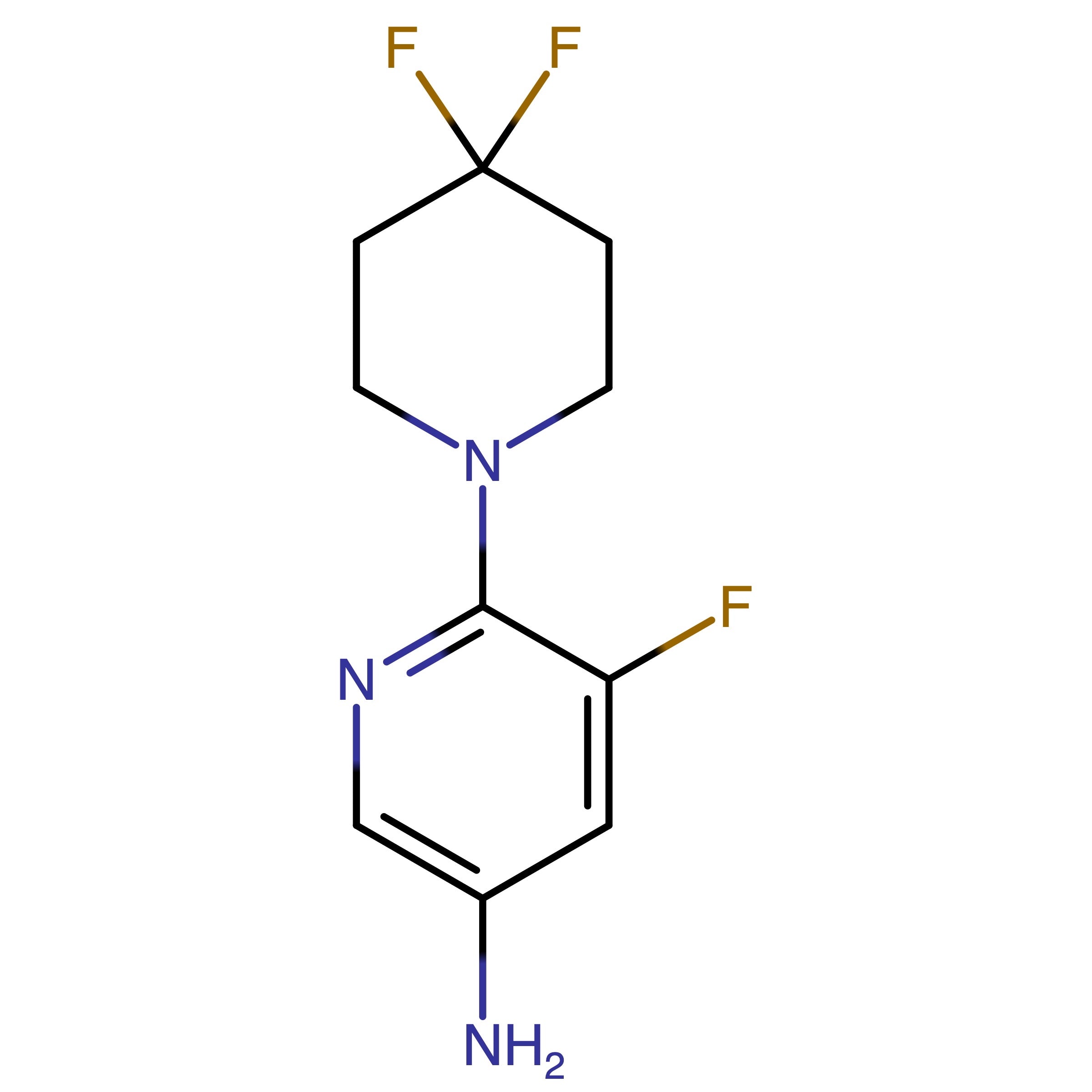 CAS RN 2662572-54-3 | 6-(4,4-Difluoropiperidin-1-yl)-5-fluoropyridin-3-amine