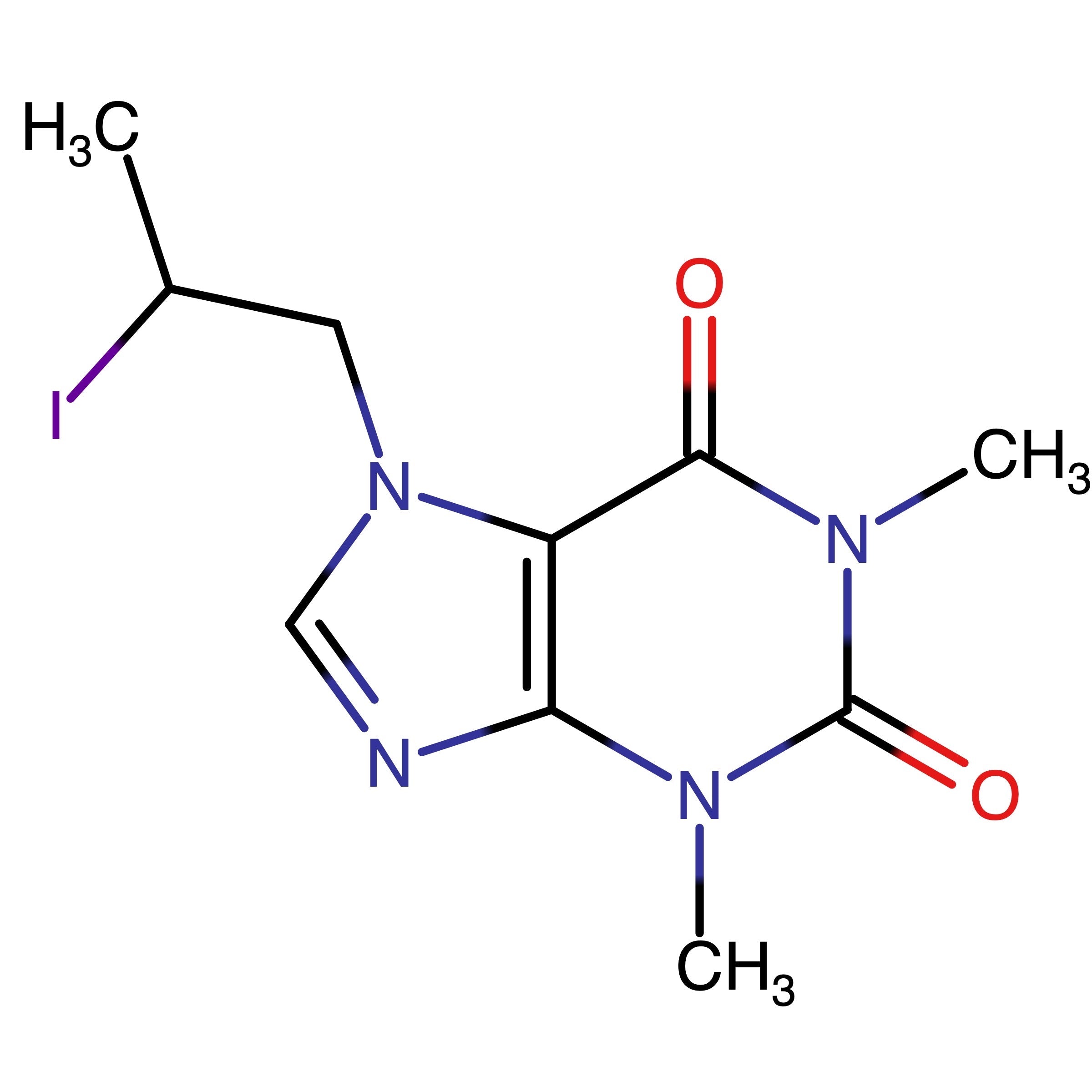 CAS RN 2674113-12-1 | 7-(2-Iodopropyl)-1,3-dimethyl-3,7-dihydro-1H-purine-2,6-dione