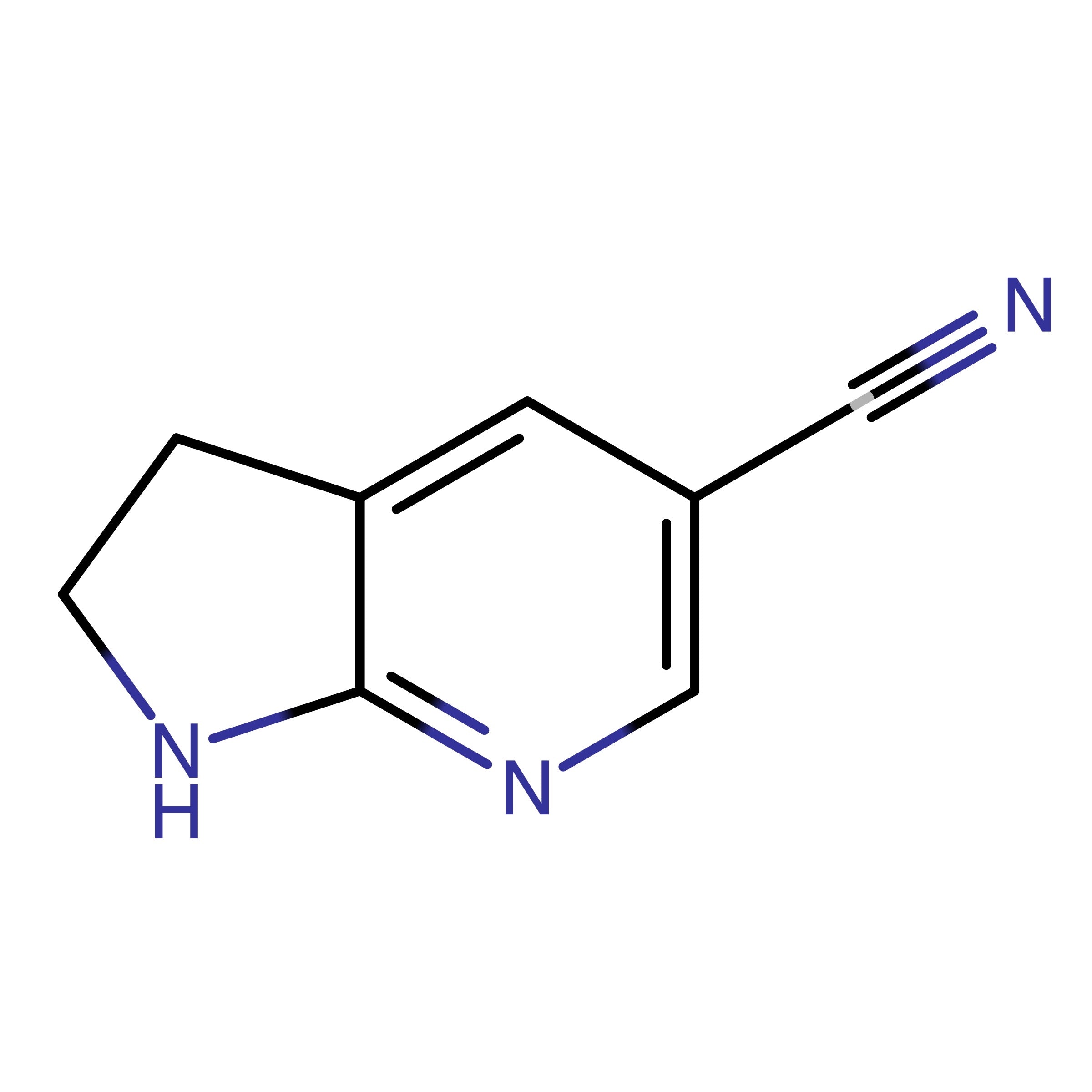 CAS RN 267413-07-0 | 3,4-Dihydro-1H-pyrrolo[2,3-b]pyridine-5-carbonitrile | MFCD06659757