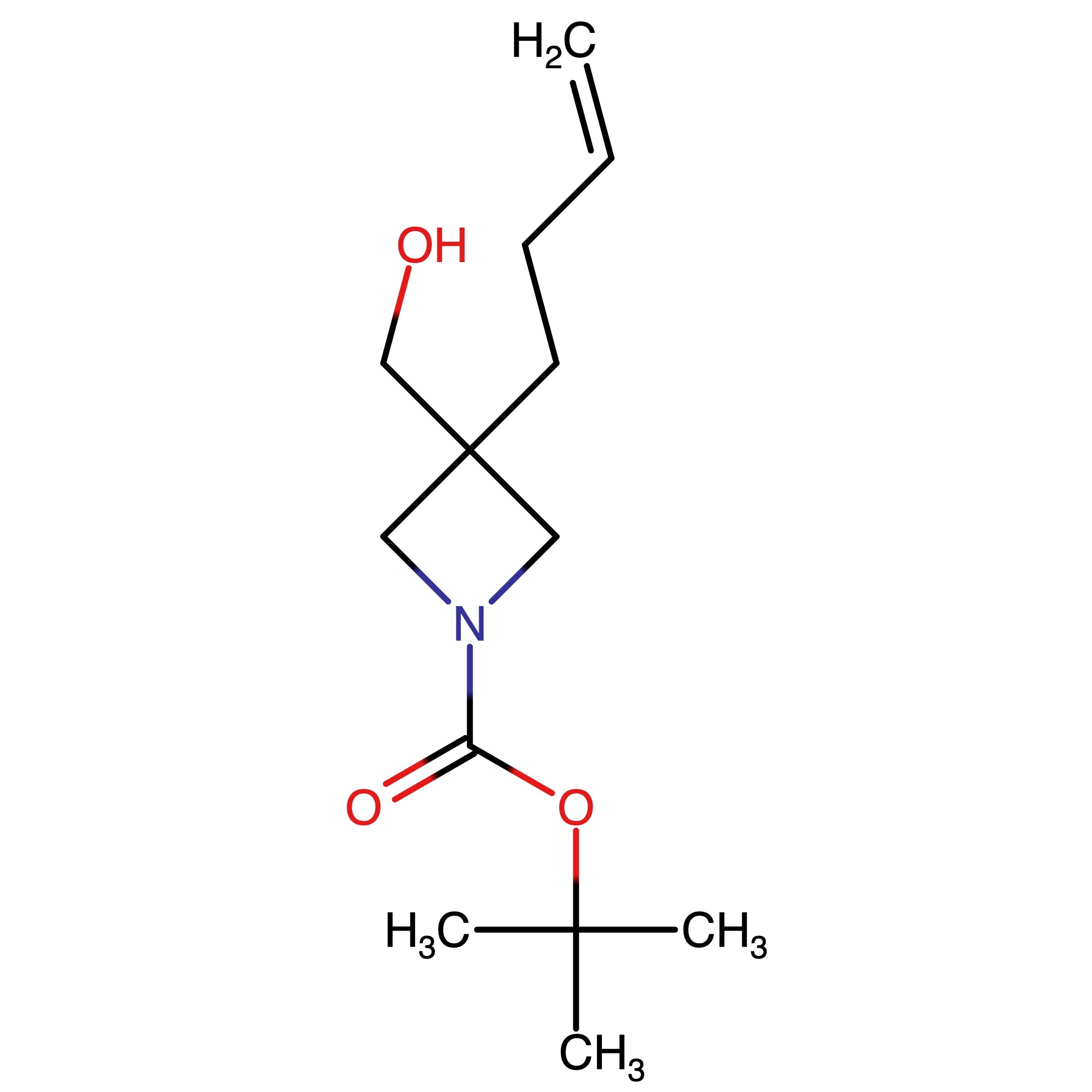 CAS RN 2699663-01-7 | tert-Butyl 3-(but-3-en-1-yl)-3-(hydroxymethyl)azetidine-1-carboxylate