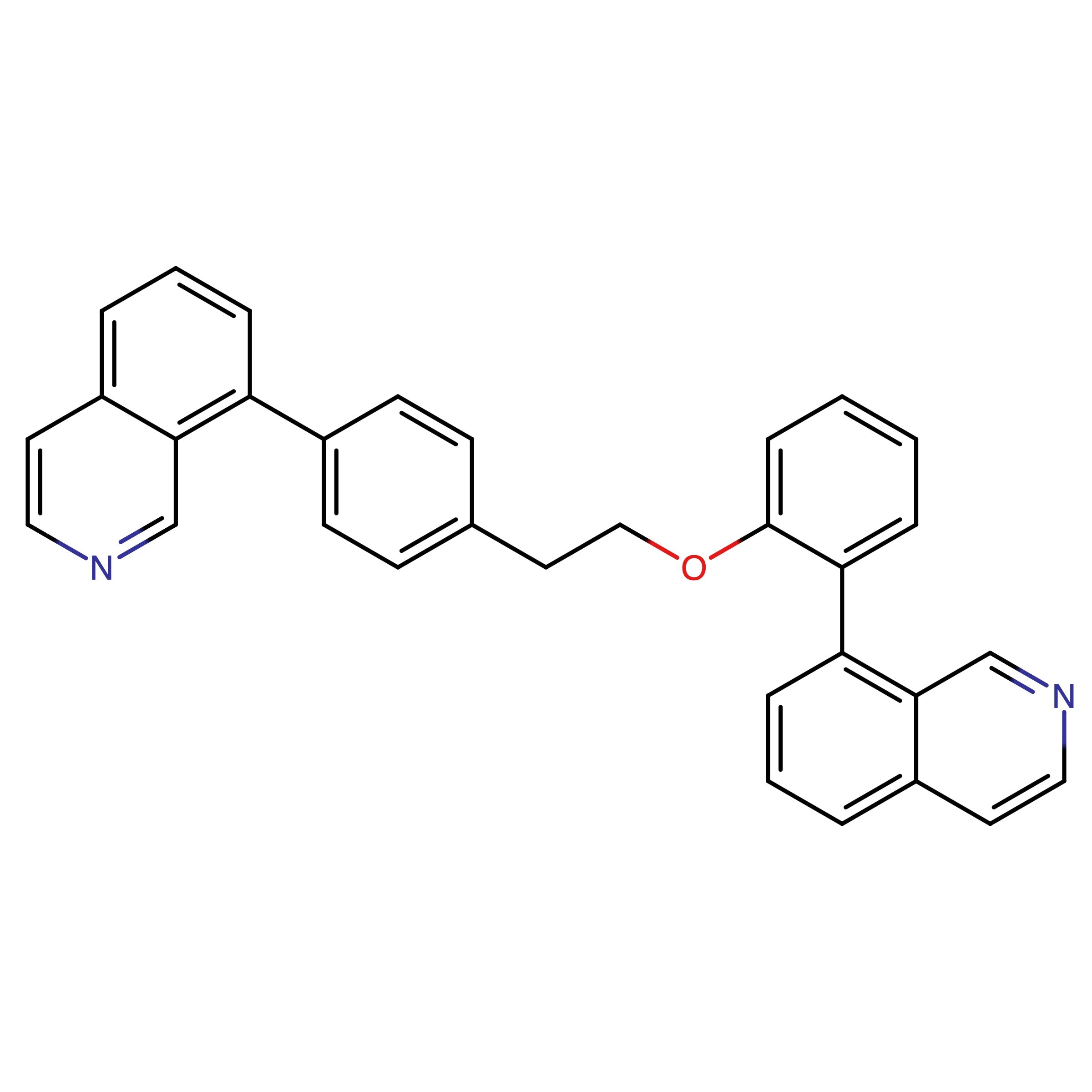 CAS RN 2699704-13-5 | 8-(4-{2-[2-(Isoquinolin-8-yl)phenoxy]ethyl}phenyl)isoquinoline 