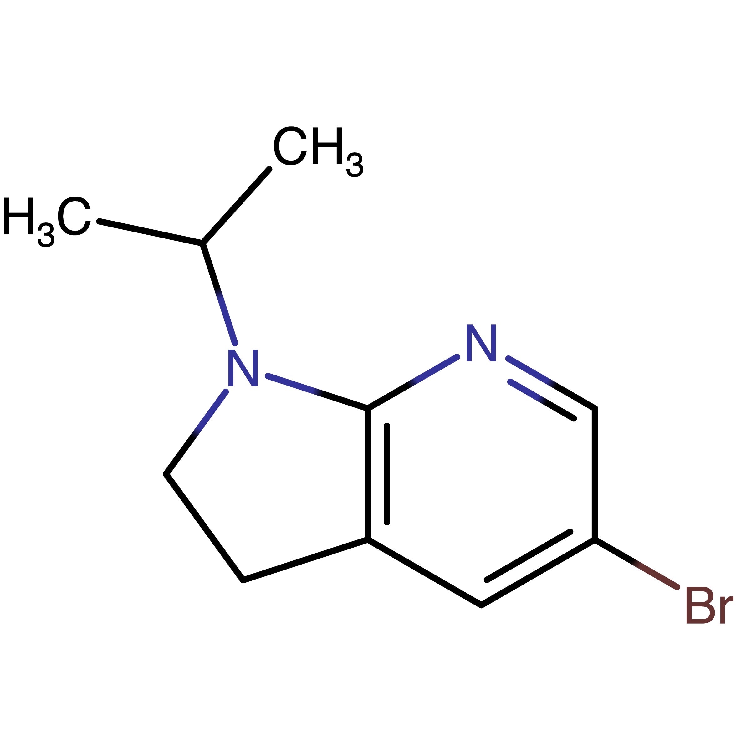 CAS RN 2717926-62-8 | 5-Bromo-1-propan-2-yl-2,3-dihydropyrrolo[2,3-b]pyridine