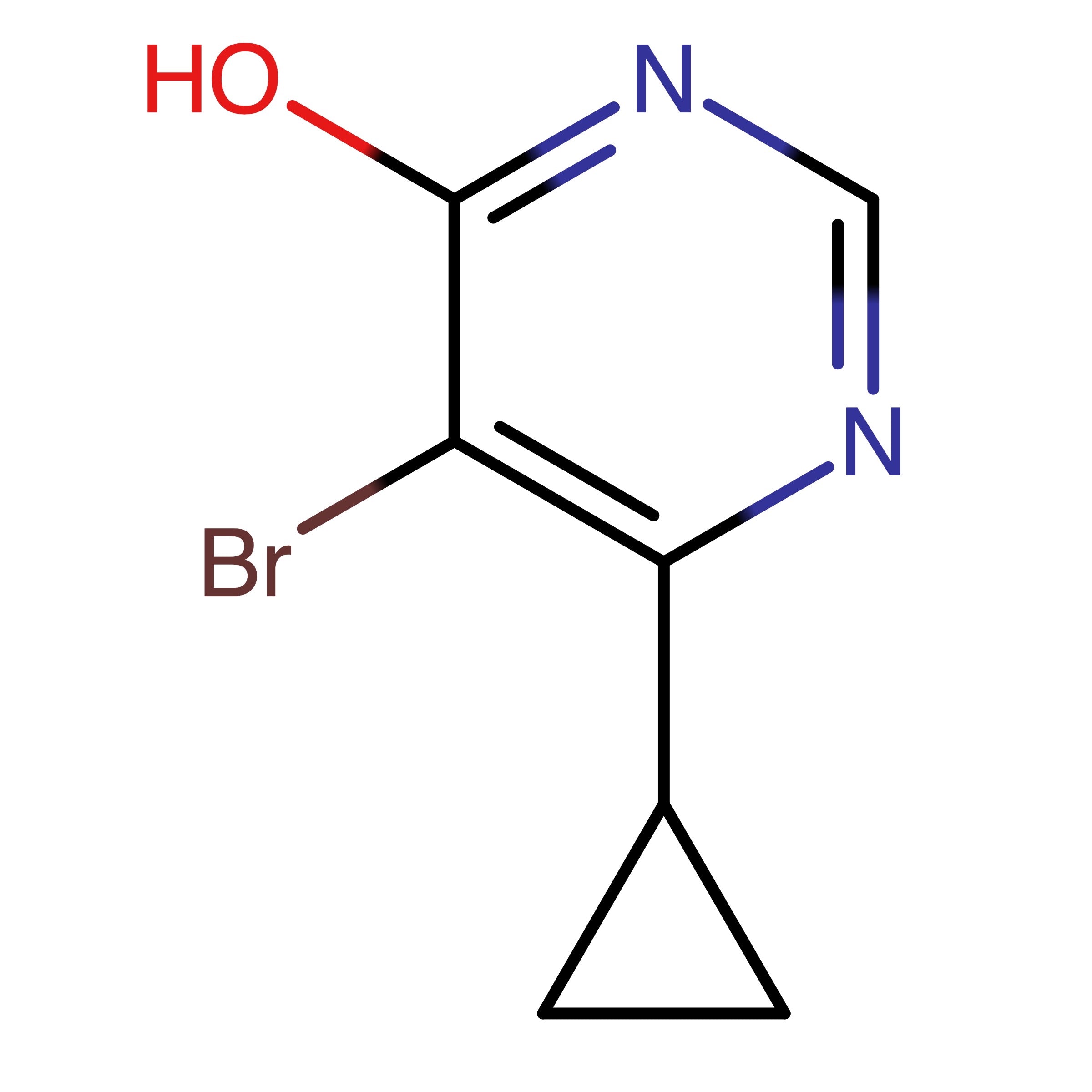 CAS RN 27192-20-7 | 5-Bromo-6-cyclopropylpyrimidin-4-ol | MFCD11047046