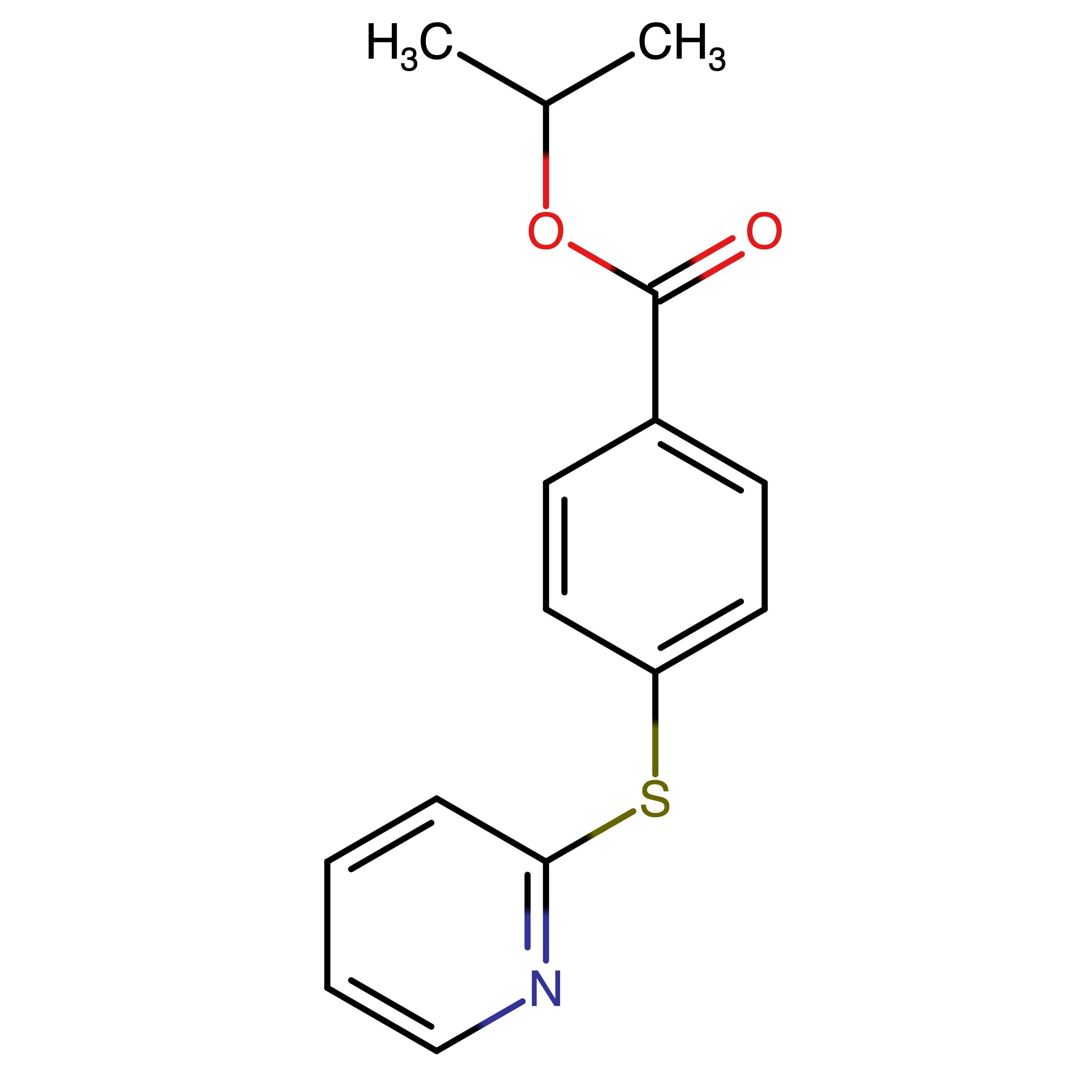 CAS RN 2723497-42-3 | Name: (Propan-2-yl) 4_(2_pyridylsulfanyl)benzoate