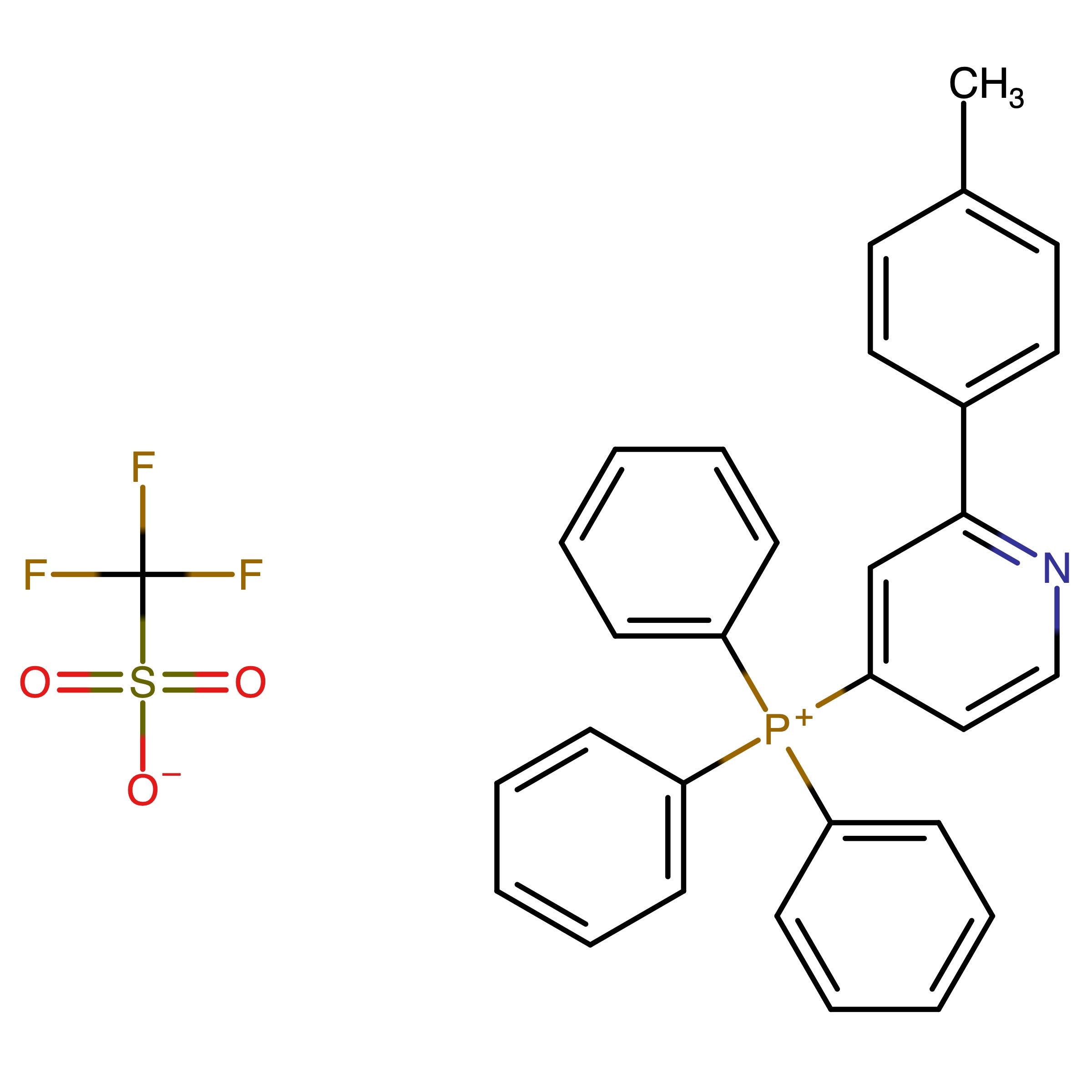 CAS RN 2734791-43-4 | [2-(4-Methylphenyl)-4-pyridinyl]-triphenylphosphanium;trifluoromethanesulfonate