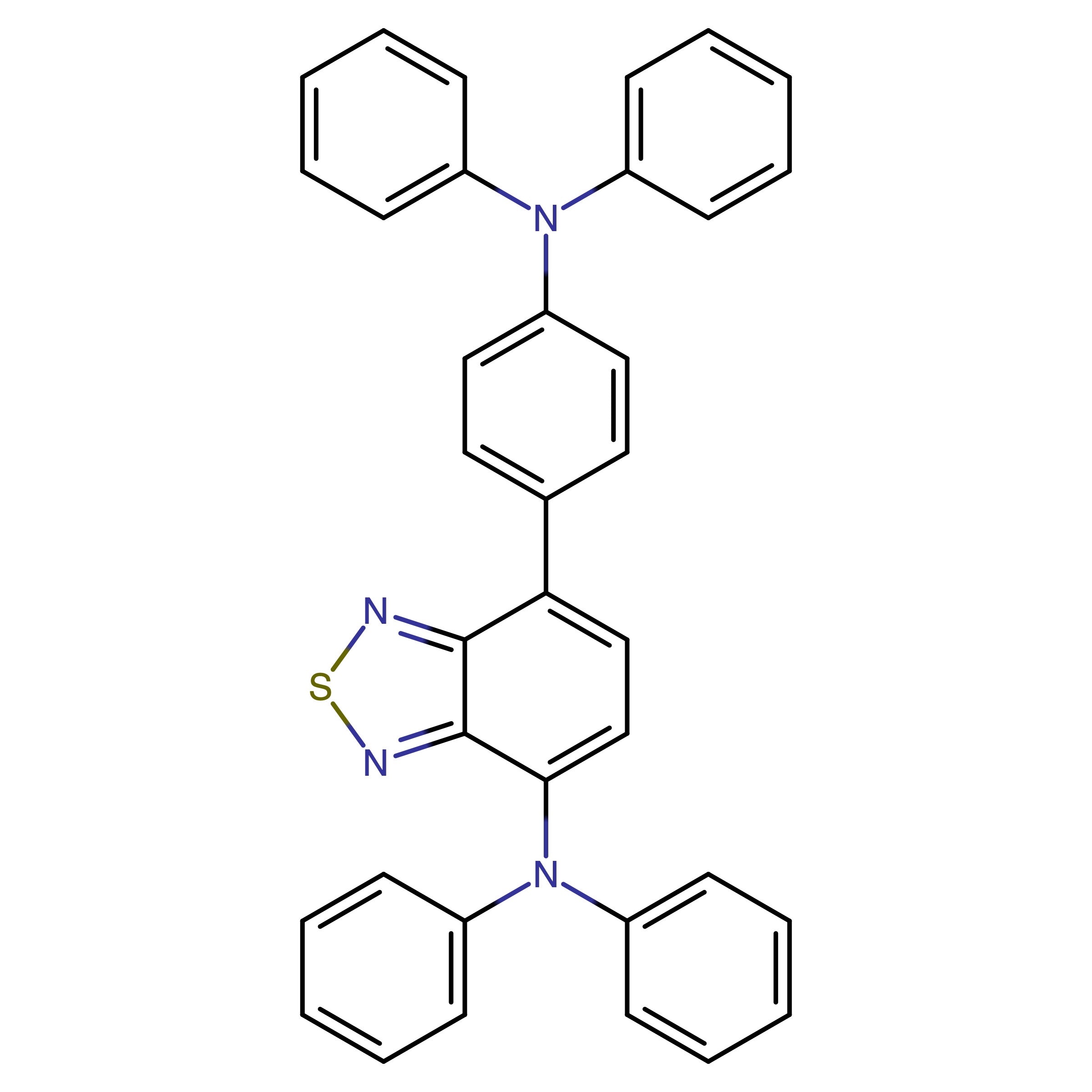 CAS RN 2742696-81-5 | 7-(4-(Diphenylamino)phenyl)-4-diphenylamino-2,1,3-benzothiadiazole