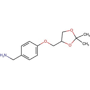 2750316-06-2 | (4-((2,2-Dimethyl-1,3-dioxolan-4-yl)methoxy)phenyl)methanamine - Hoffman Fine Chemicals