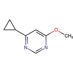 2750602-13-0 | 4-Cyclopropyl-6-methoxypyrimidine - Hoffman Fine Chemicals