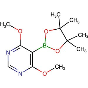 2750602-17-4 | 4,6-Dimethoxy-5-(4,4,5,5-tetramethyl-1,3,2-dioxaborolan-2-yl)pyrimidine - Hoffman Fine Chemicals