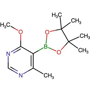 2750602-18-5 | 4-Methoxy-6-methyl-5-(4,4,5,5-tetramethyl-1,3,2-dioxaborolan-2-yl)pyrimidine - Hoffman Fine Chemicals