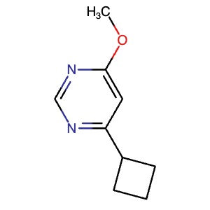 2750602-25-4 | 4-Cyclobutyl-6-methoxypyrimidine - Hoffman Fine Chemicals