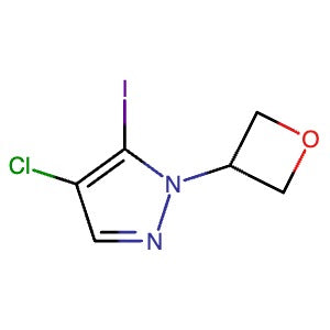 2750602-31-2 | 4-Chloro-5-iodo-1-(oxetan-3-yl)-1H-pyrazole - Hoffman Fine Chemicals