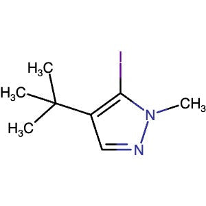 2750602-33-4 | 4-(tert-Butyl)-5-iodo-1-methyl-1H-pyrazole - Hoffman Fine Chemicals