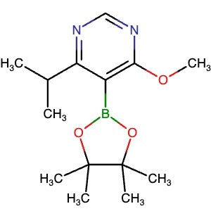 2750602-40-3 | 4-(Propan-2-yl)-6-methoxy-5-(4,4,5,5-tetramethyl-1,3,2-dioxaborolan-2-yl)pyrimidine - Hoffman Fine Chemicals