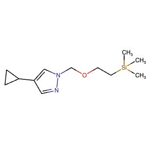 2750602-41-4 | 4-Cyclopropyl-1-((2-(trimethylsilyl)ethoxy)methyl)-1H-pyrazole - Hoffman Fine Chemicals