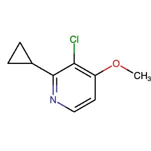 2750602-44-7 | 3-Chloro-2-cyclopropyl-4-methoxypyridine - Hoffman Fine Chemicals