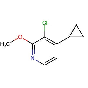 2750602-45-8 | 3-Chloro-4-cyclopropyl-2-methoxypyridine - Hoffman Fine Chemicals