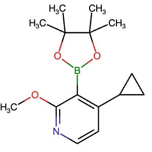 2750602-46-9 | 4-Cyclopropyl-2-methoxy-3-(4,4,5,5-tetramethyl-1,3,2-dioxaborolan-2-yl)pyridine - Hoffman Fine Chemicals