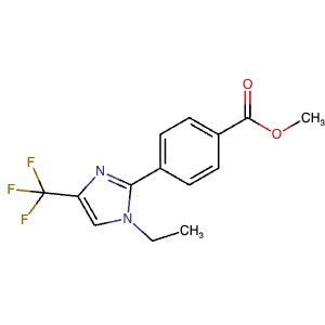 2750602-55-0 | Methyl 4-(1-ethyl-4-(trifluoromethyl)-1H-imidazol-2-yl)benzoate - Hoffman Fine Chemicals