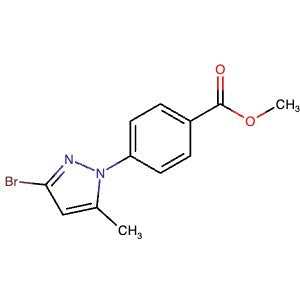 2750603-01-9 | Methyl 4-(3-bromo-5-methyl-1H-pyrazol-1-yl)benzoate - Hoffman Fine Chemicals