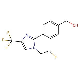 2750603-10-0 | (4-(1-(2-Fluoroethyl)-4-(trifluoromethyl)-1H-imidazol-2-yl)phenyl)methanol - Hoffman Fine Chemicals