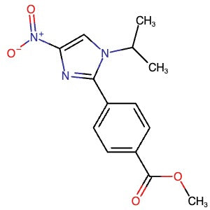 2750603-24-6 | Methyl 4-(1-(propan-2-yl )-4-nitro-1H-imidazol-2-yl)benzoate - Hoffman Fine Chemicals