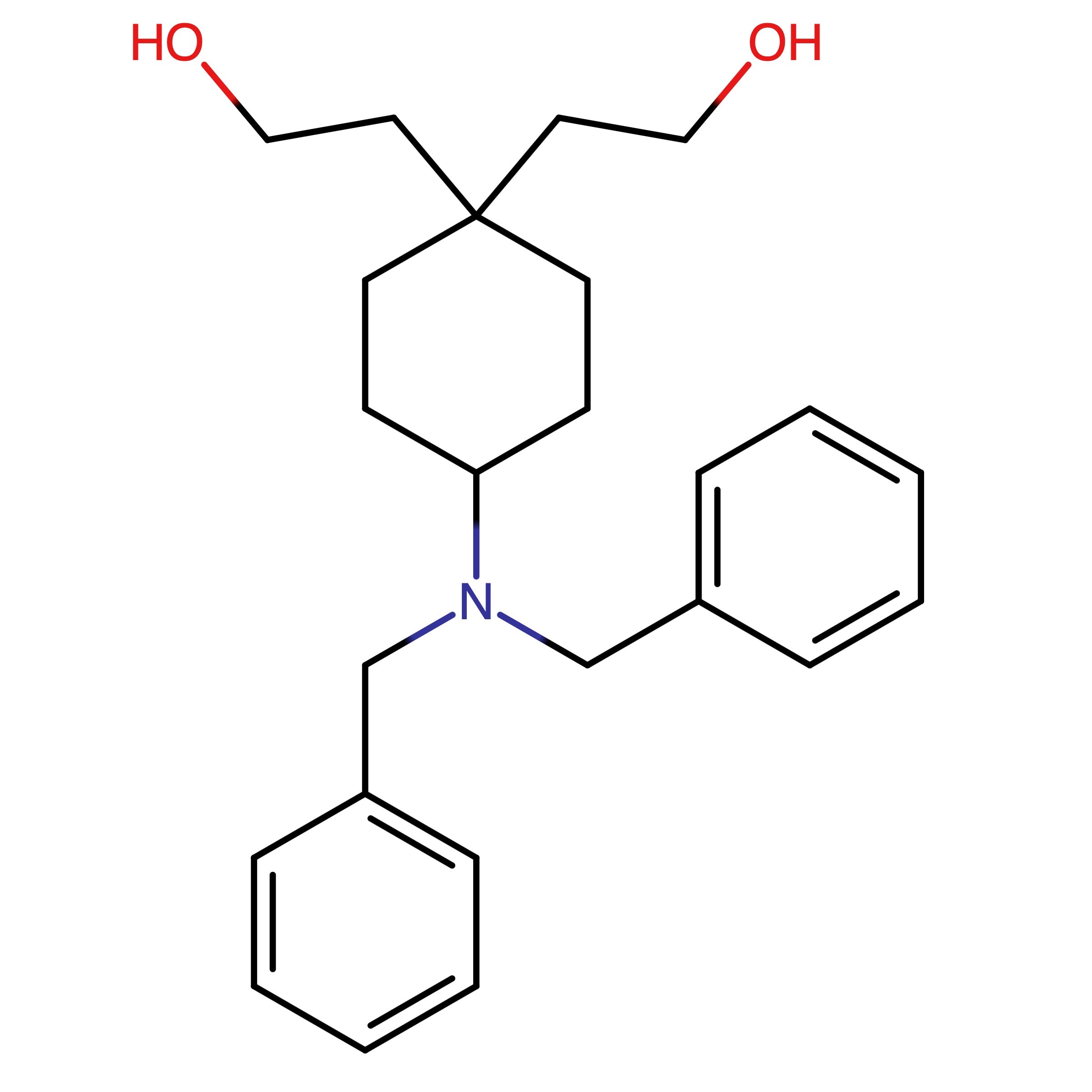 CAS RN 2752351-31-6 | 2,2'_(4_(Dibenzylamino)cyclohexane_1,1_diyl)bis(ethan_1_ol)