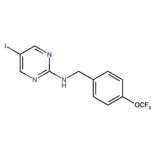 2756235-89-7 | 5-Iodo-N-(4-(trifluoromethoxy)benzyl)pyrimidin-2-amine - Hoffman Fine Chemicals