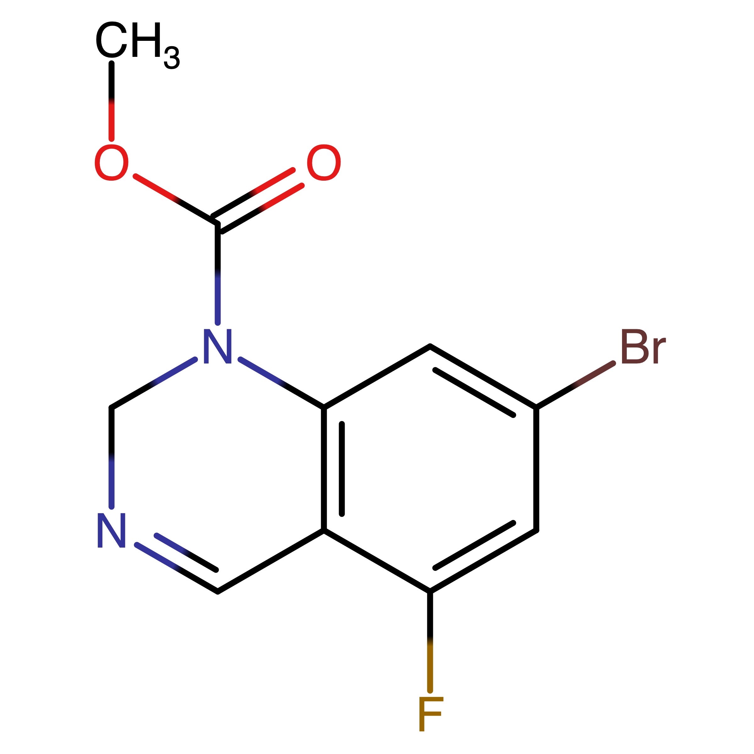 CAS RN 2761228-64-0 | Methyl 7-bromo-5-fluoroquinazoline-1(2H)-carboxylate