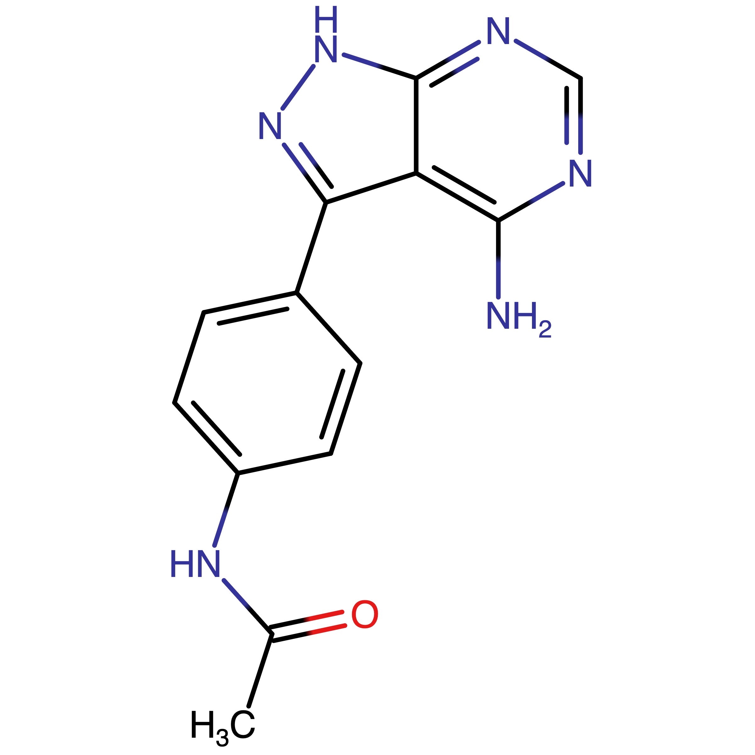 CAS RN 2766792-59-8 | N-(4-(4-Amino-1H-pyrazolo[3,4-d]pyrimidin-3-yl)phenyl)acetamide