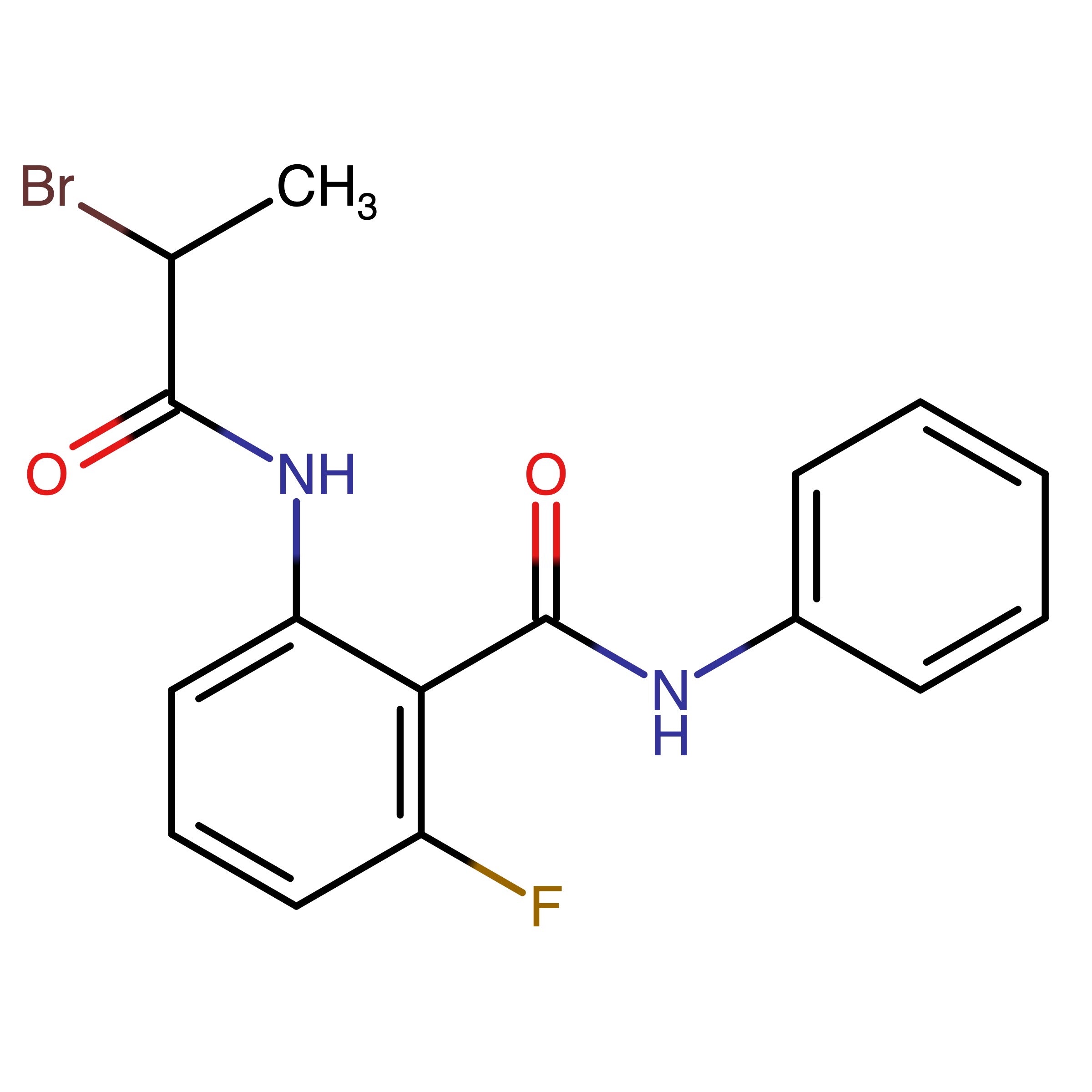 CAS RN 2766792-65-6 | 2-(2-Bromopropanamido)-6-fluoro-N-phenylbenzamide