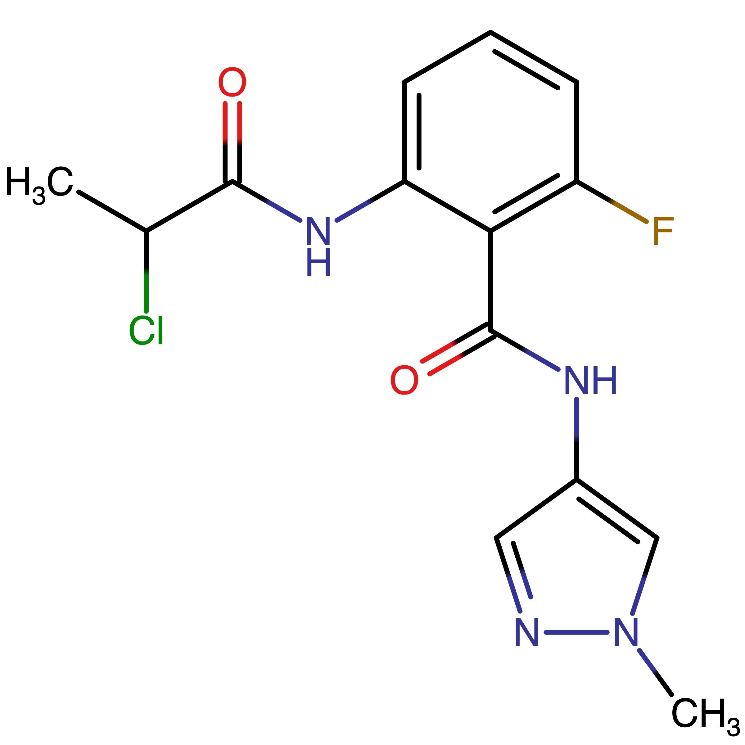 CAS RN 2766792-66-7 | 2-(2-Chloropropanamido)-6-fluoro-N-(1-methyl-1H-pyrazol-4-yl)benzamide