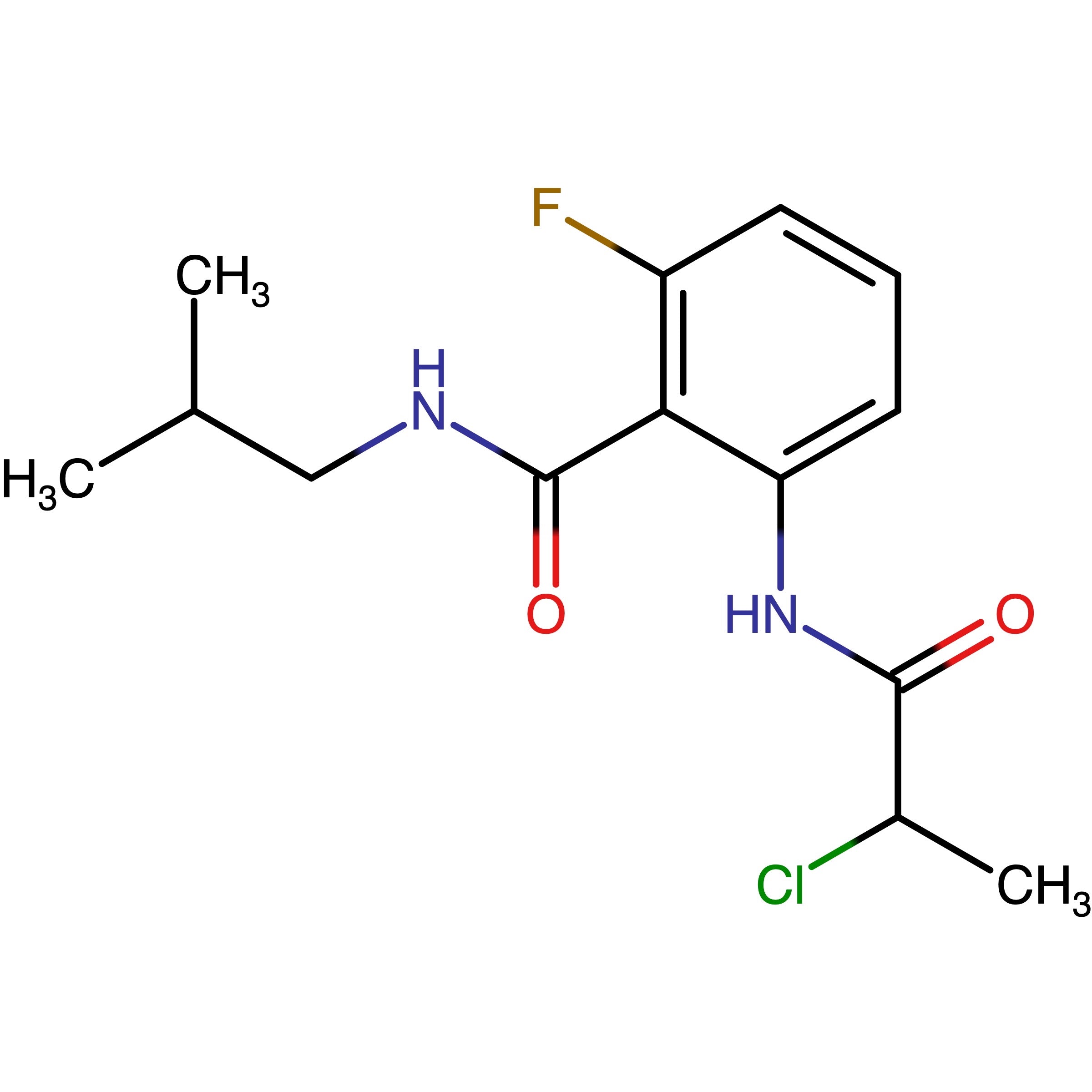 CAS RN 2766792-67-8 | 2-(2-Chloropropanamido)-6-fluoro-N-isobutylbenzamide