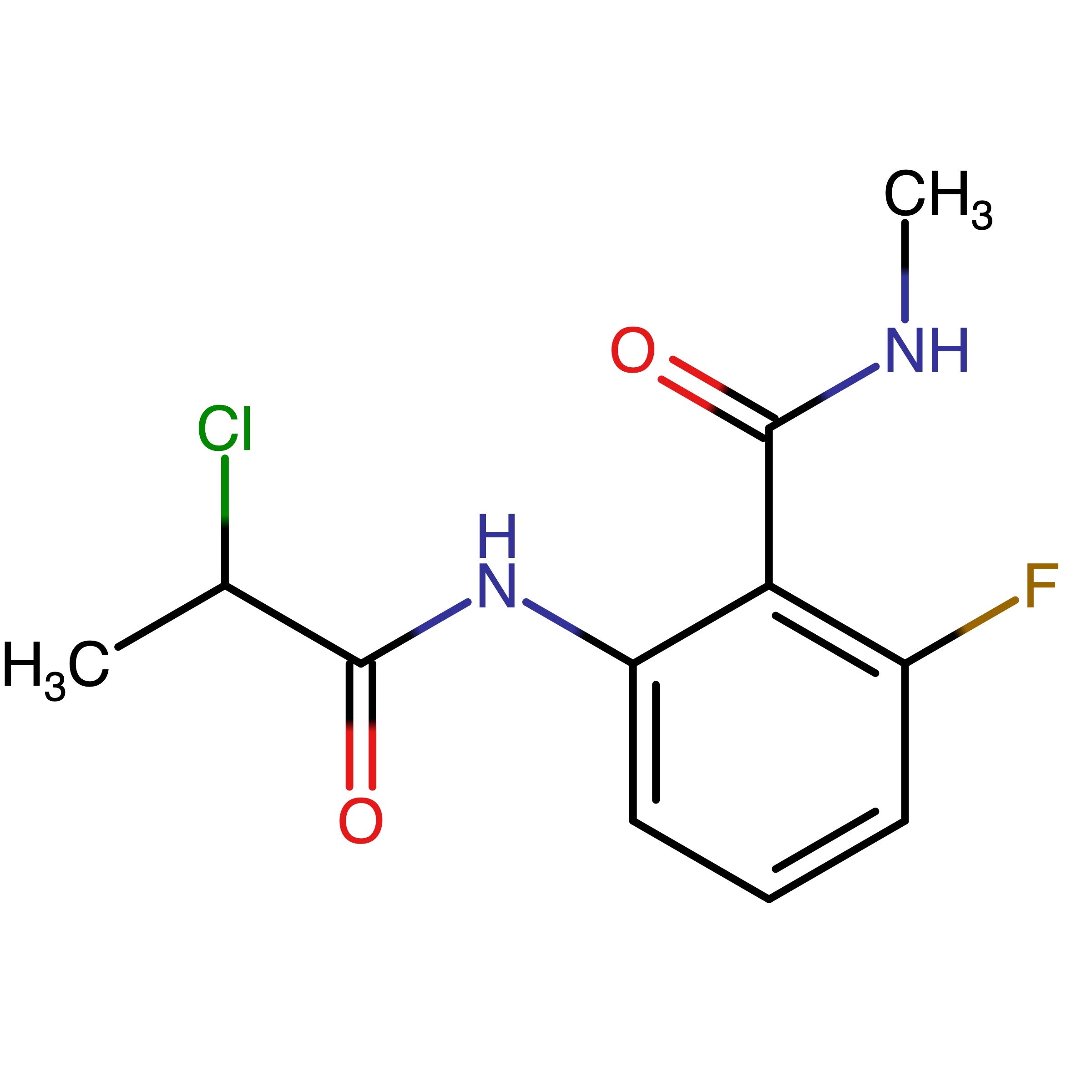 CAS RN 2766792-70-3 | 2-(2-Chloropropanamido)-6-fluoro-N-methylbenzamide