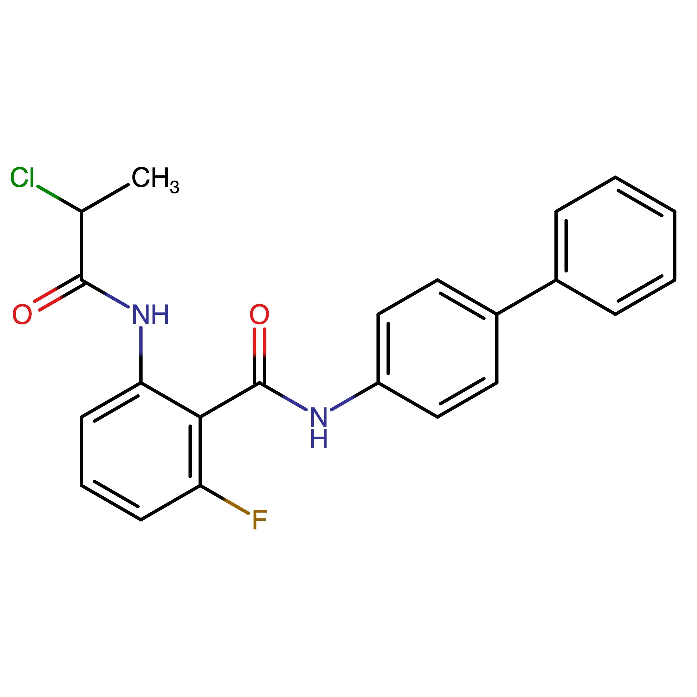 CAS RN 2770022-77-8 | N-([1,1'-Biphenyl]-4-yl)-2-(2-chloropropanamido)-6-fluorobenzamide