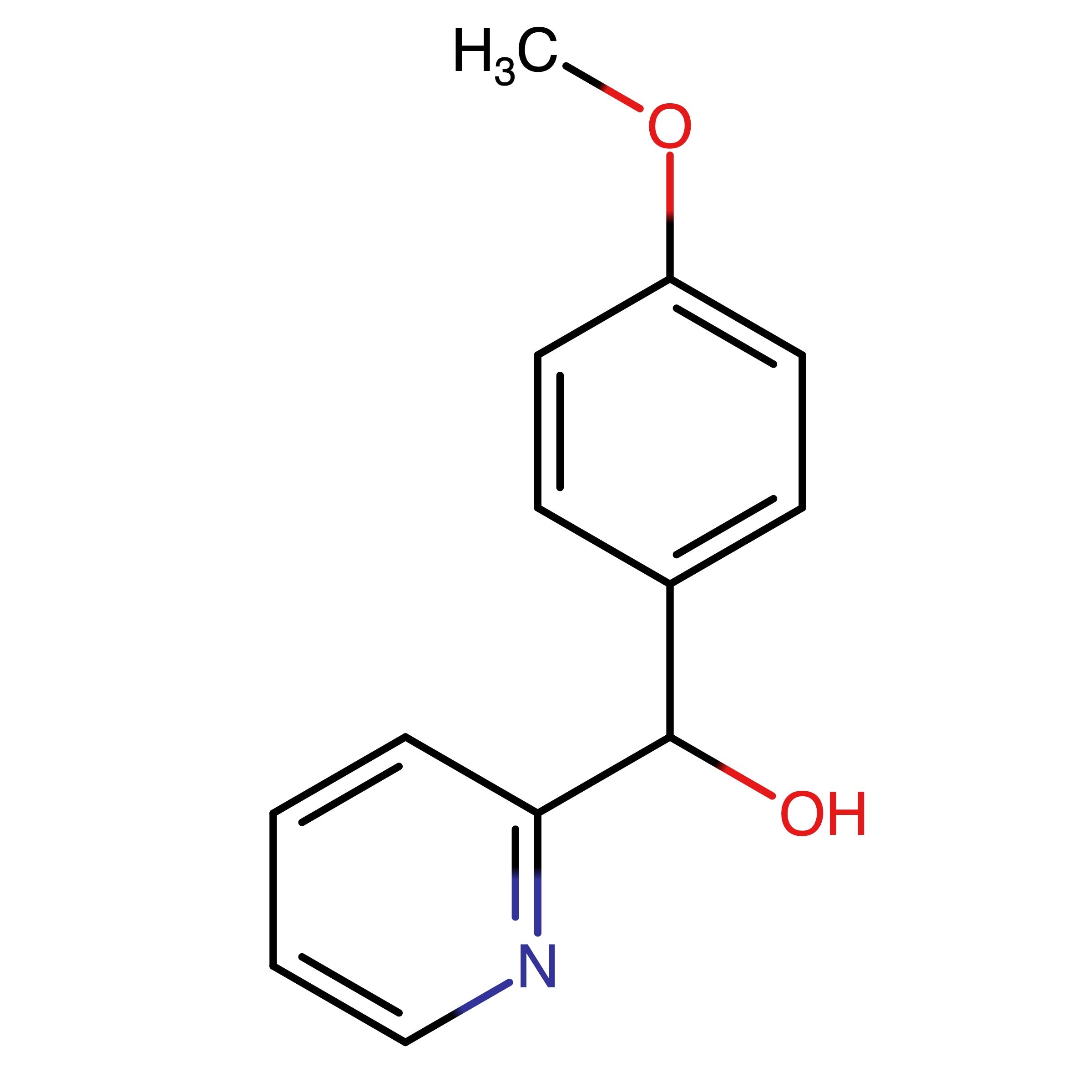 CAS RN 27805-39-6 | (4-Methoxyphenyl)(pyridin-2-yl)methanol | MFCD00023494