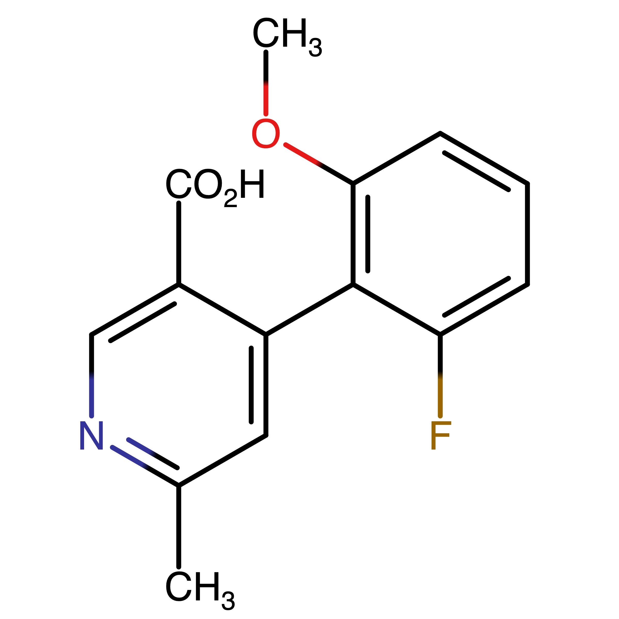 CAS RN 2782812-41-1 | 4-(2-Fluoro-6-methoxyphenyl)-6-methylnicotinic acid