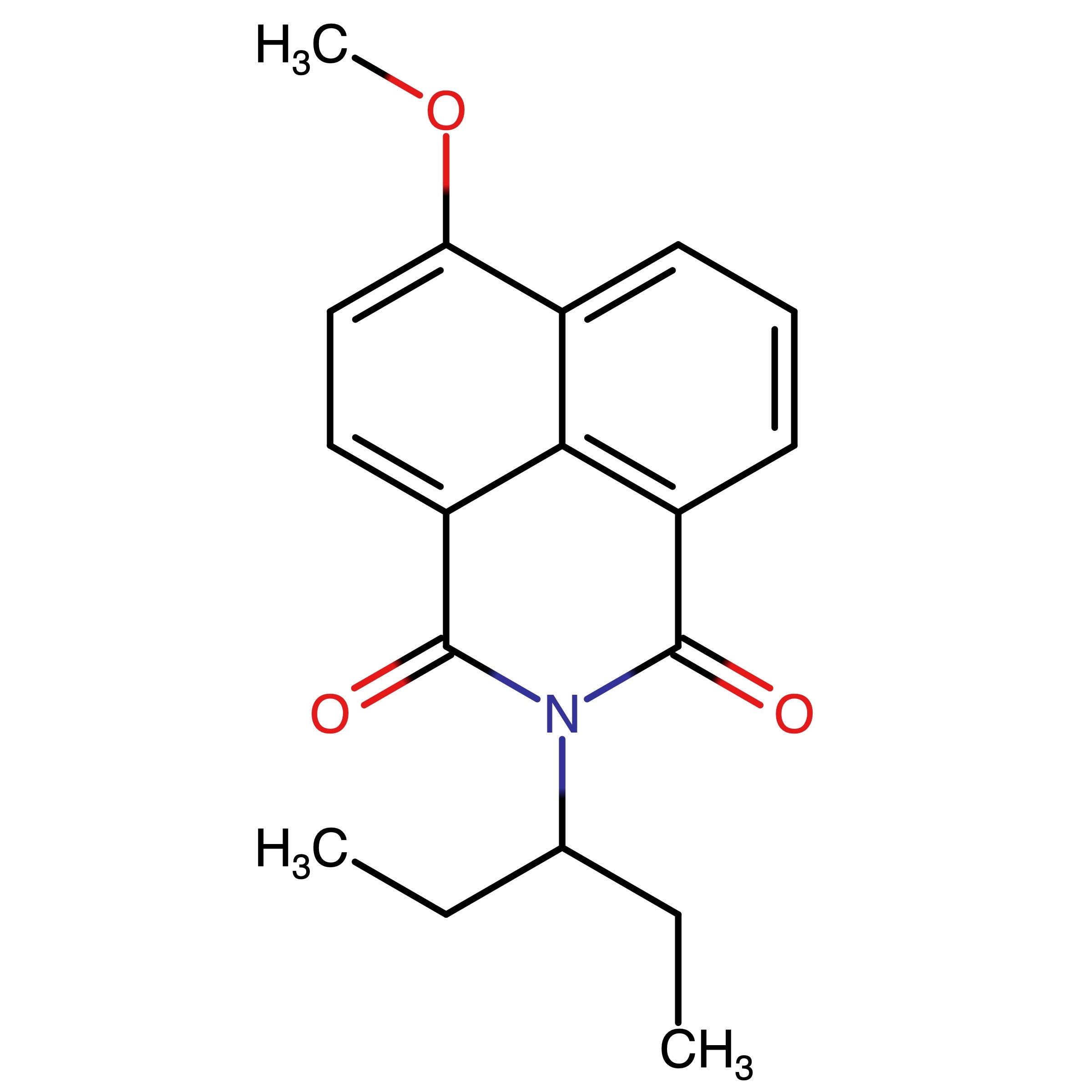 CAS RN 2793445-74-4 | 6-Methoxy-2-(pentan-3-yl)-1H-benzo[de]isoquinoline-1,3(2H)-dione