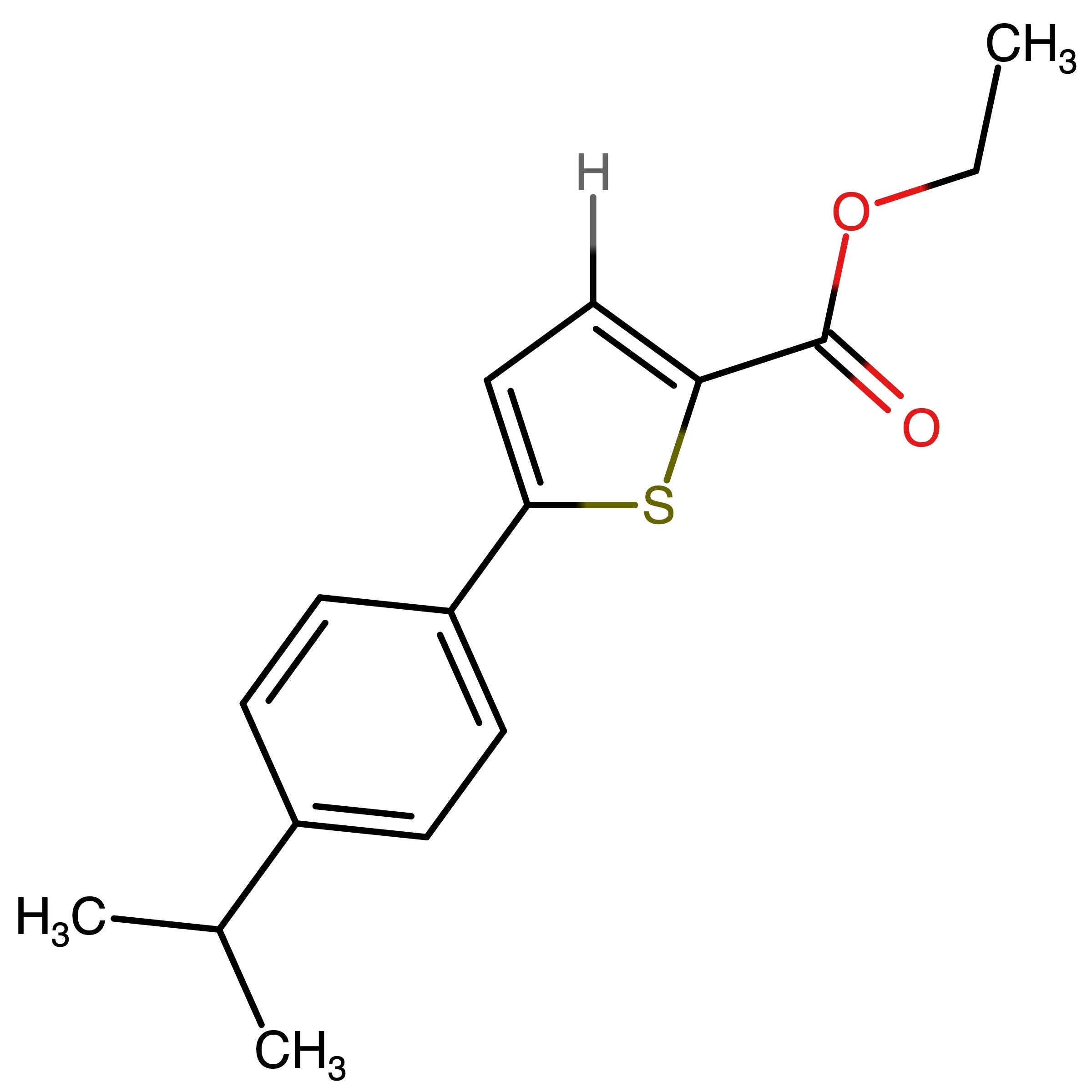 CAS RN 2827848-38-2 | Ethyl 5-(4-isopropylphenyl)thiophene-2-carboxylate