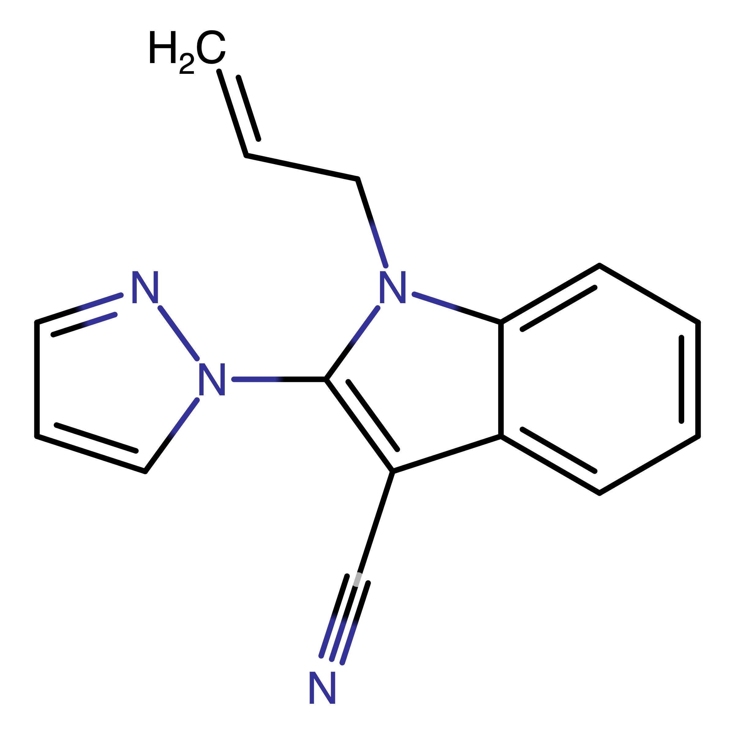 CAS RN 2831497-52-8 | 1_Allyl_2_(1H_pyrazol_1_yl)_1H_indole_3_carbonitrile