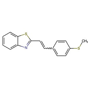 2836325-49-4 | 2-(4-(Methylthio)styryl)benzo[d]thiazole - Hoffman Fine Chemicals