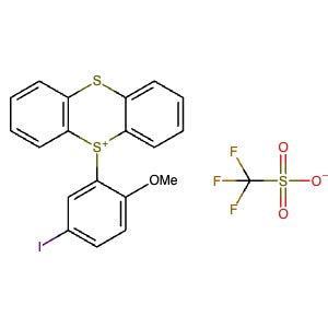 2839478-50-9 | 5-(5-Iodo-2-methoxyphenyl)-5H-thianthren-5-ium trifluoromethanesulfonate - Hoffman Fine Chemicals