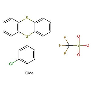 2839478-51-0 | 5-(3-Chloro-4-methoxyphenyl)-5H-thianthren-5-ium trifluoromethanesulfonate - Hoffman Fine Chemicals