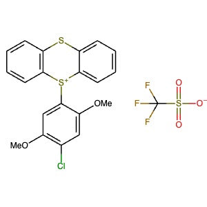 2839478-54-3 | 5-(4-Chloro-2,5-dimethoxyphenyl)-5H-thianthren-5-ium trifluoromethanesulfonate - Hoffman Fine Chemicals