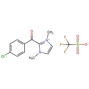 2839572-39-1 | 2-(4-Chlorobenzoyl)-1,3-dimethyl-1H-imidazol-3-ium trifluoromethanesulfonate - Hoffman Fine Chemicals