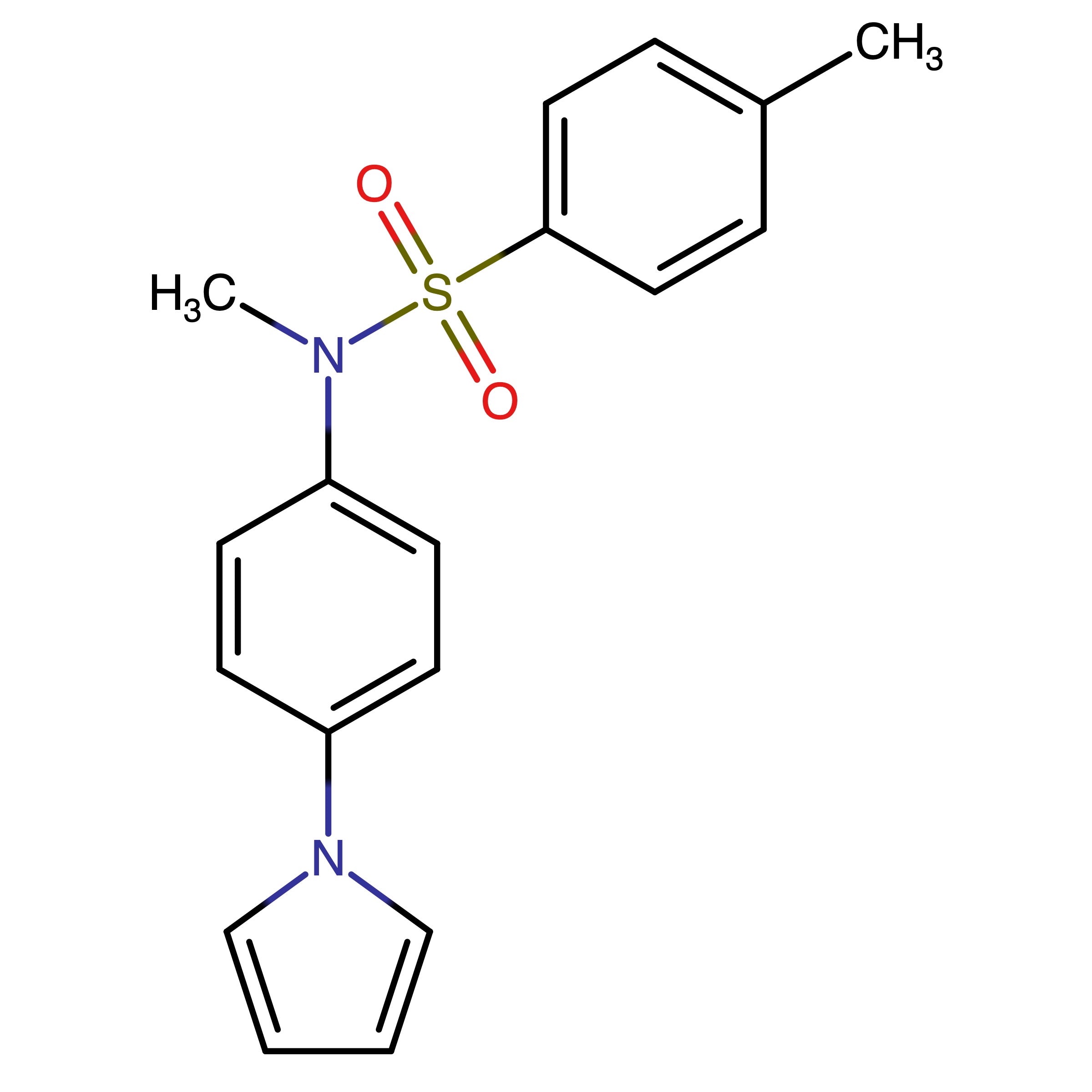 CAS RN 2844468-49-9 | N,4-dimethyl-N-[4-(pyrol-1yl)phenyl]benzenesulfonamide