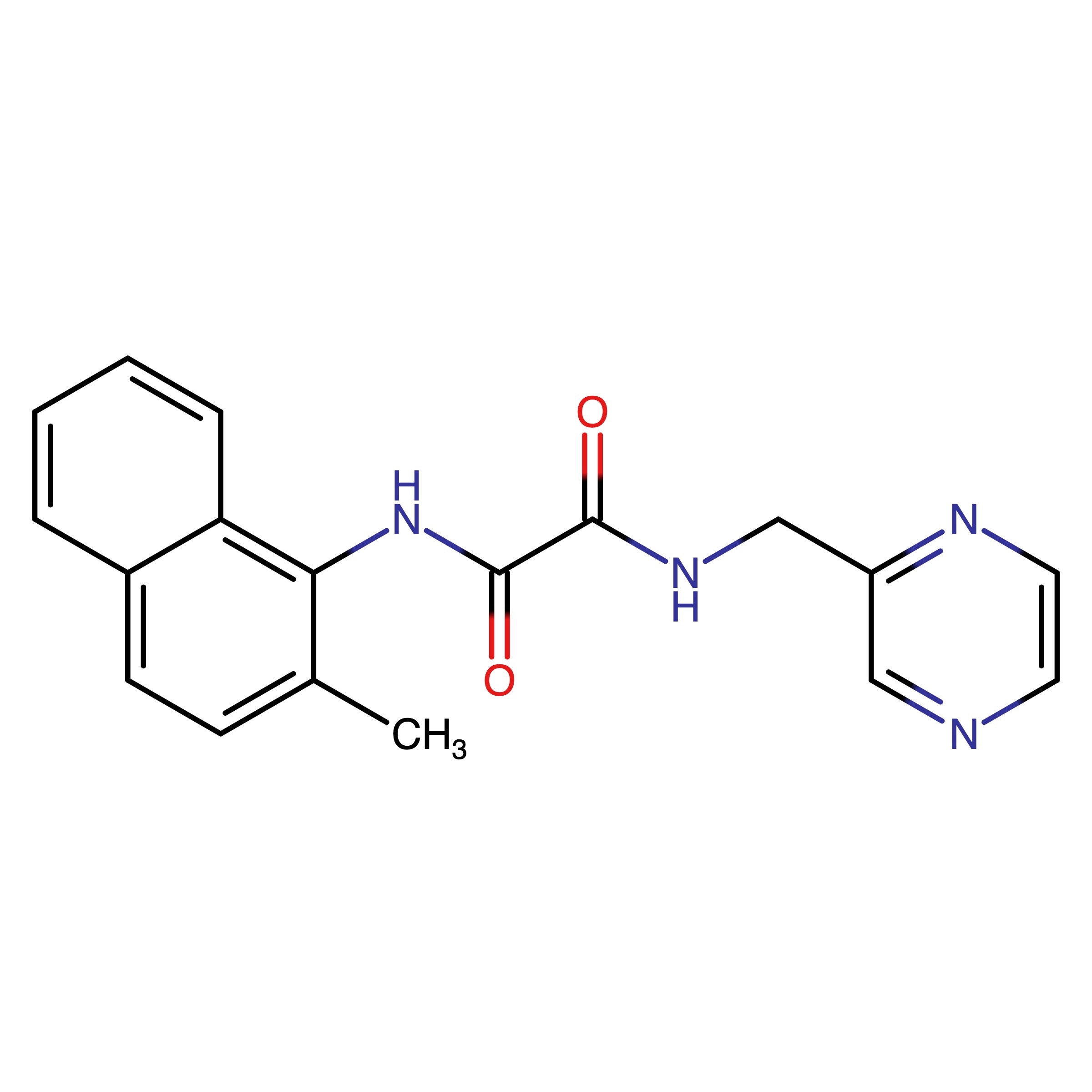 CAS RN 2844468-69-3 | N'-(2-Methylnaphthalen-1-yl)-N-(pyrazin-2-ylmethyl)oxamide