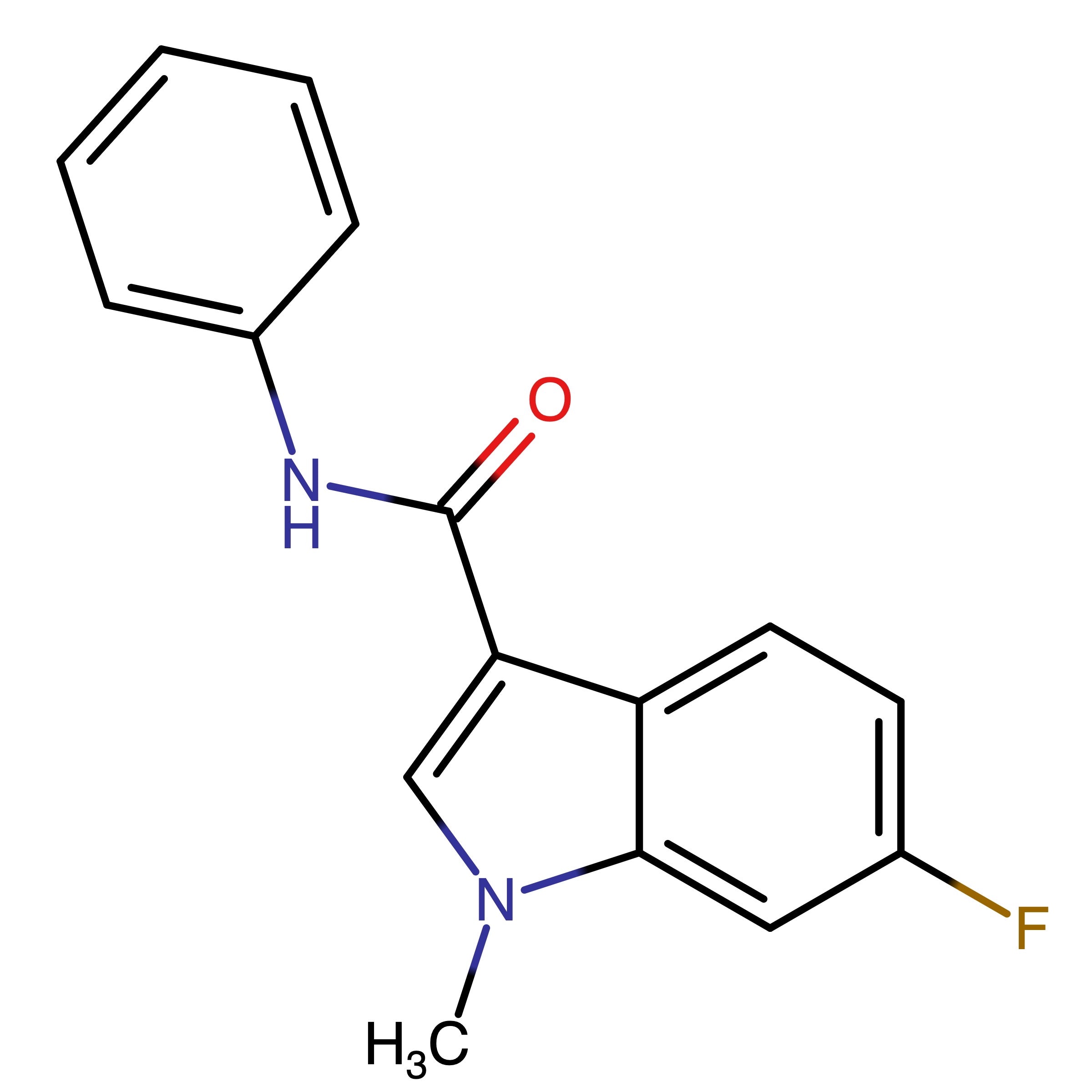 CAS RN 2866537-80-4 | 6-Fluoro-1-methyl-N-phenyl-1H-indole-3-carboxamide